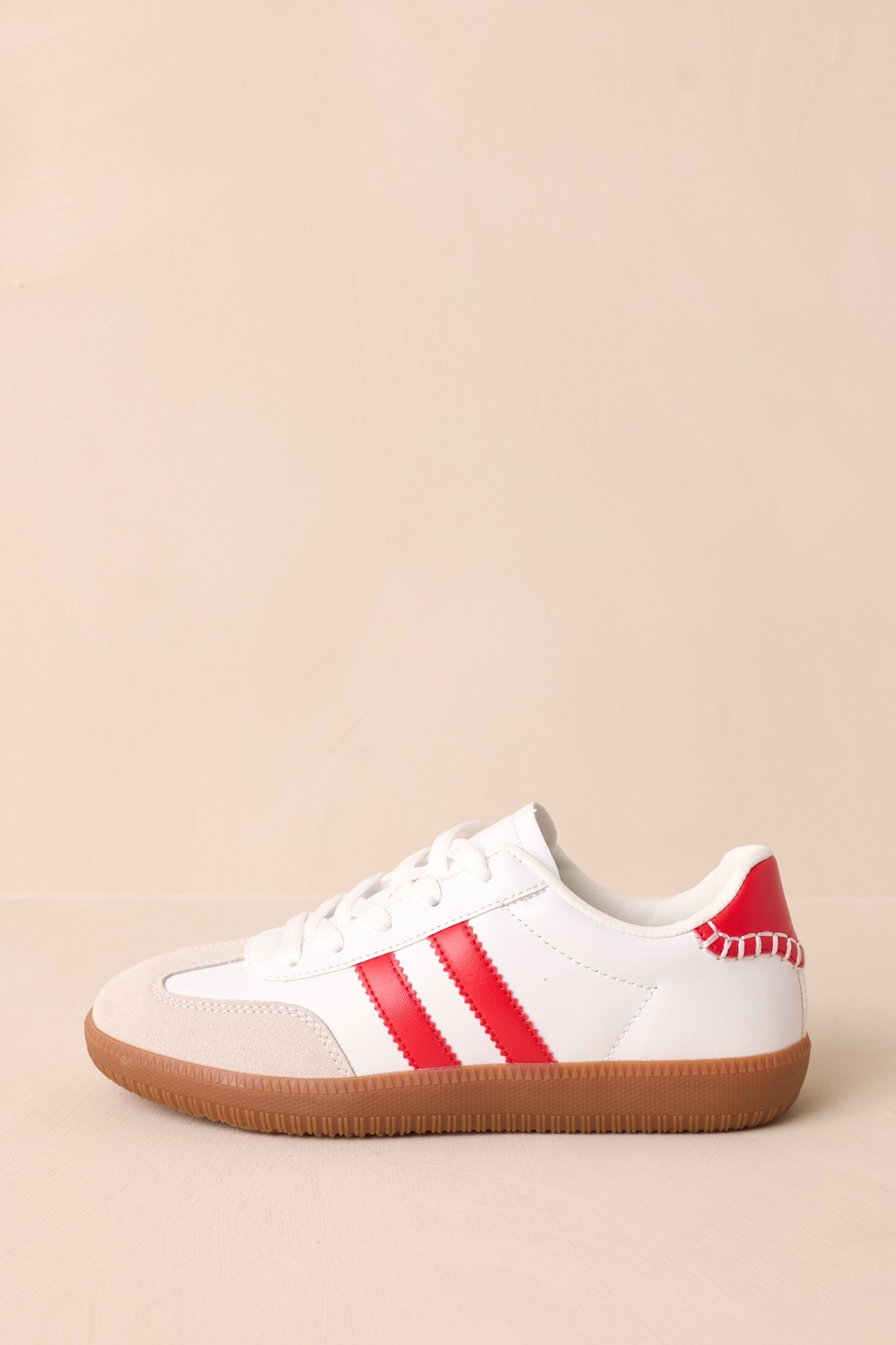 Midtown Market Red Retro Sneakers