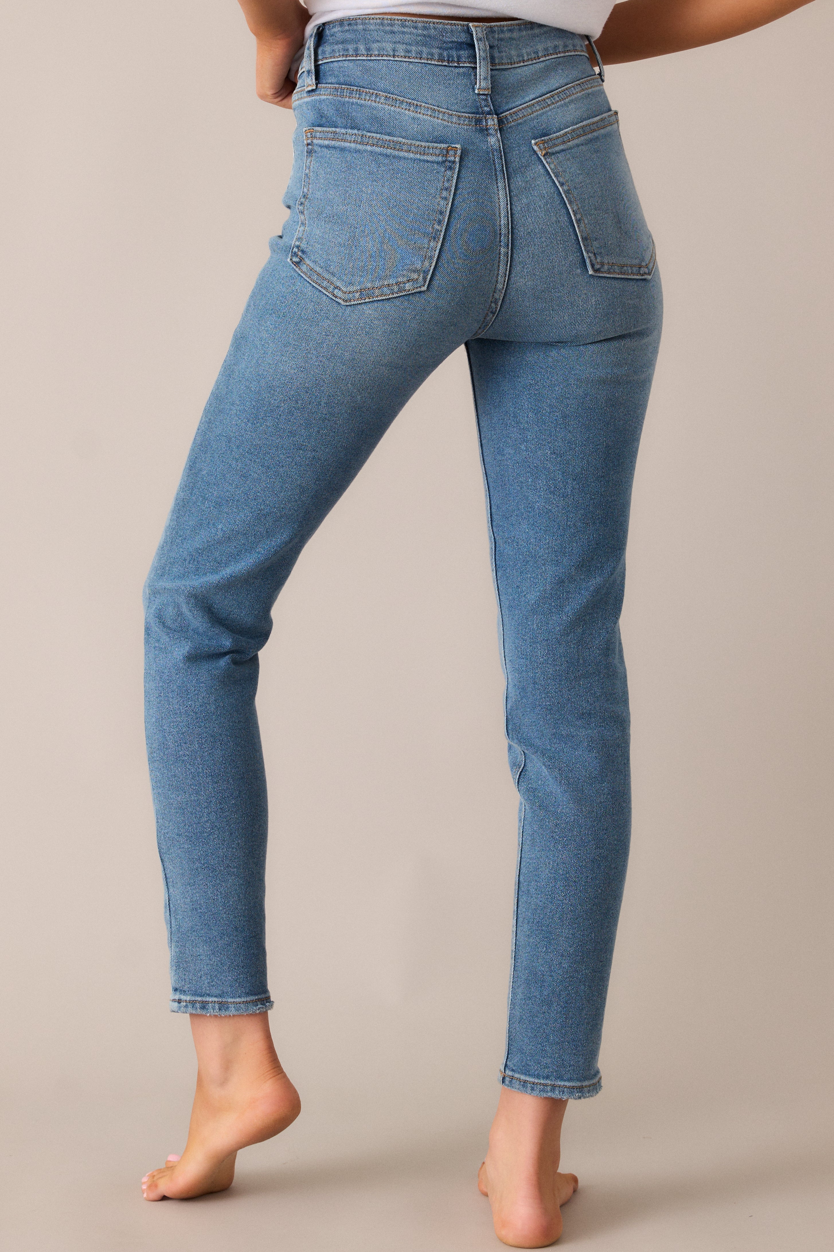 Common Ground Medium Wash Stretch Skinny Jeans