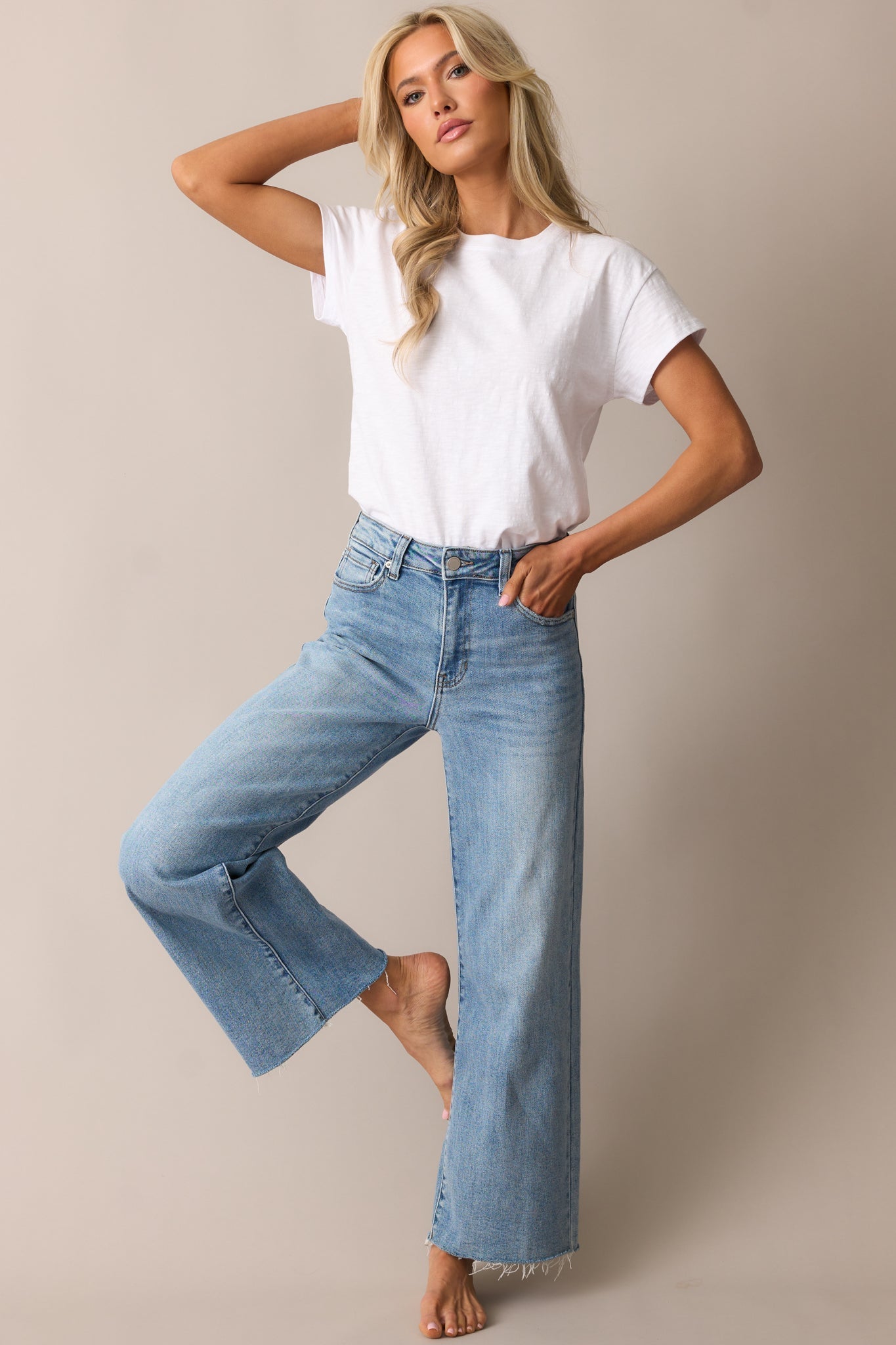 On The Road Again White Cotton Tee