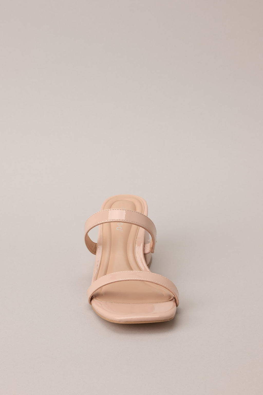 Stolen Moments Nude Block Heel