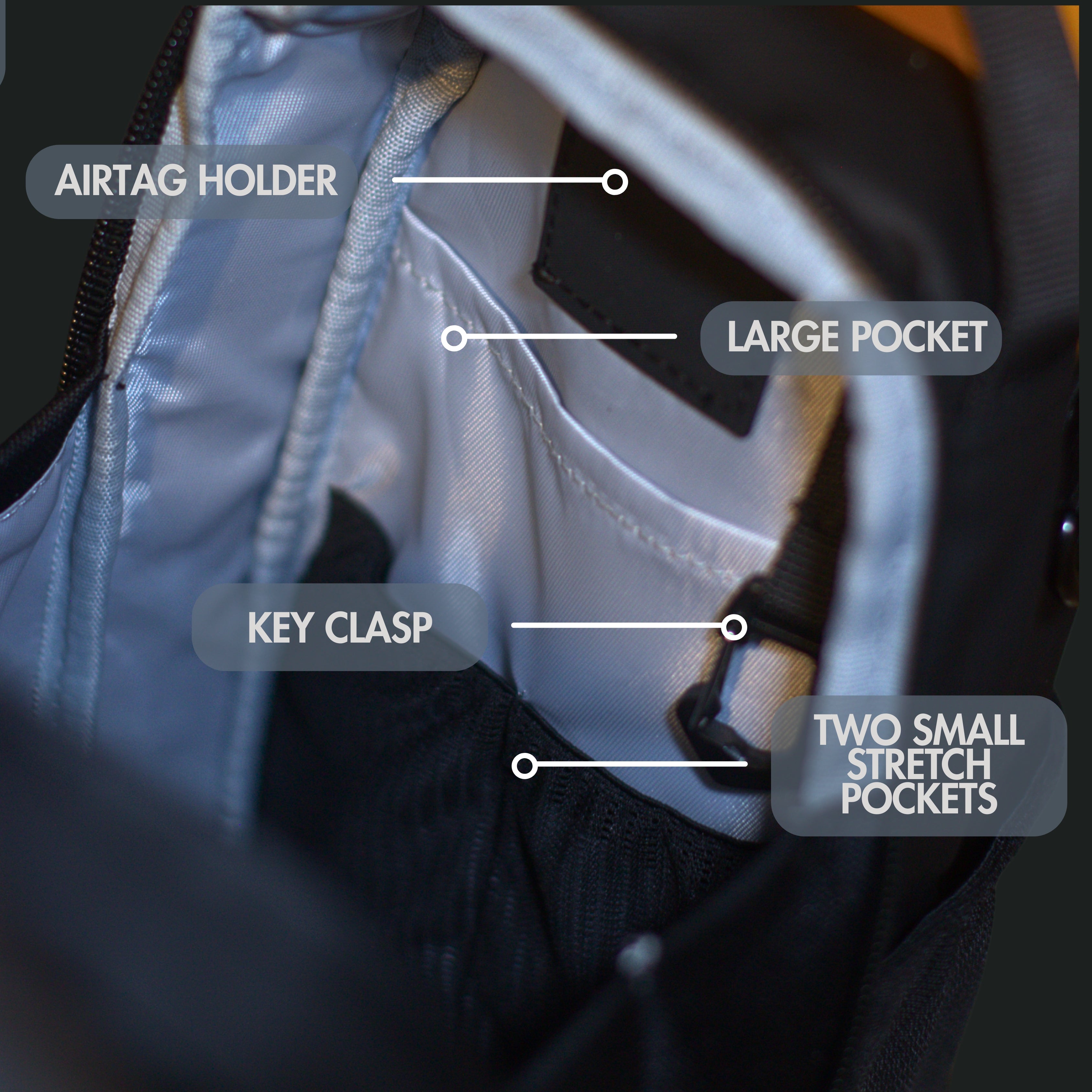 NEW! Magnetic Gym Bag