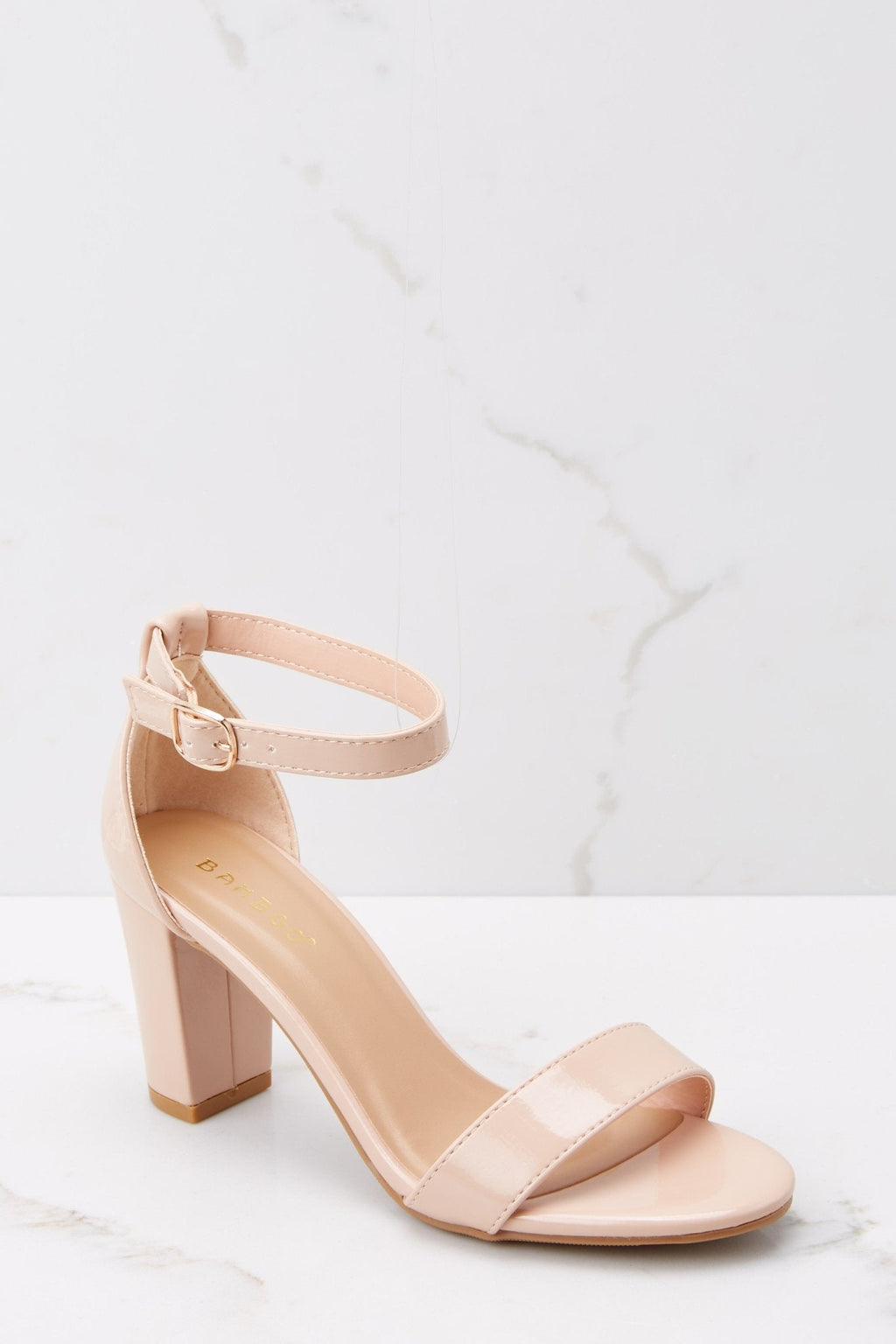 Forever Darling Nude Patent Heels
