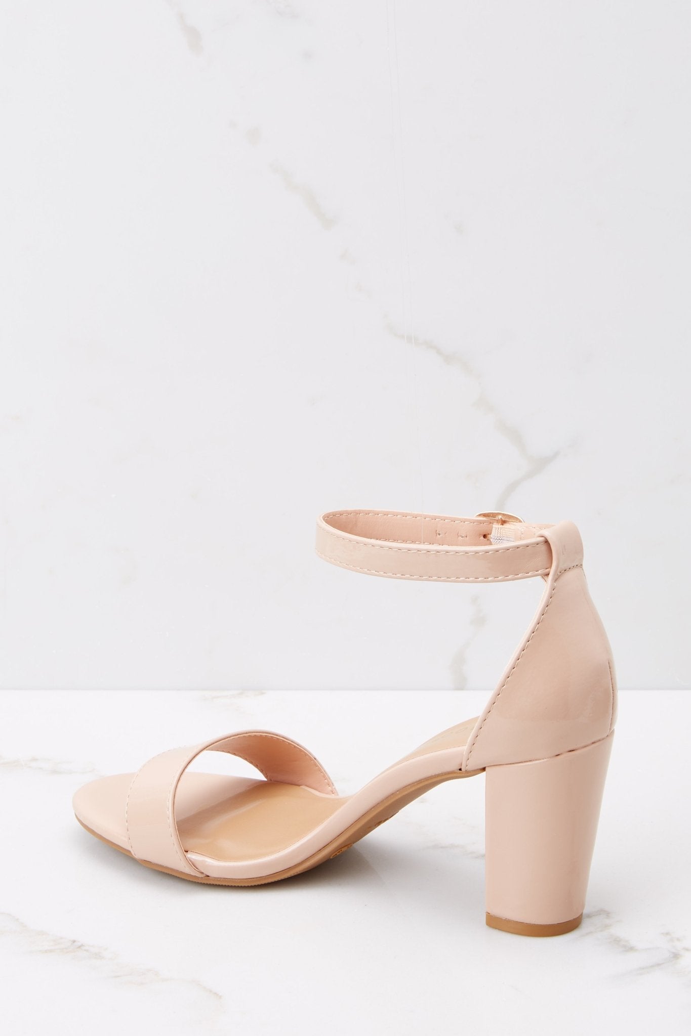 Forever Darling Nude Patent Heels
